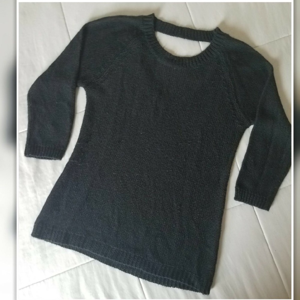 ZARAKNIT BLACK TOP SIZE M